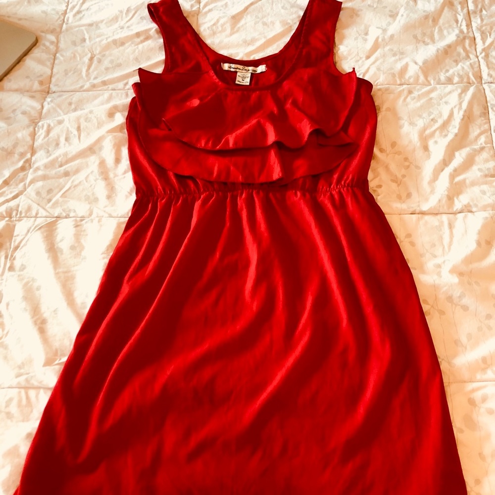 American rag red dress